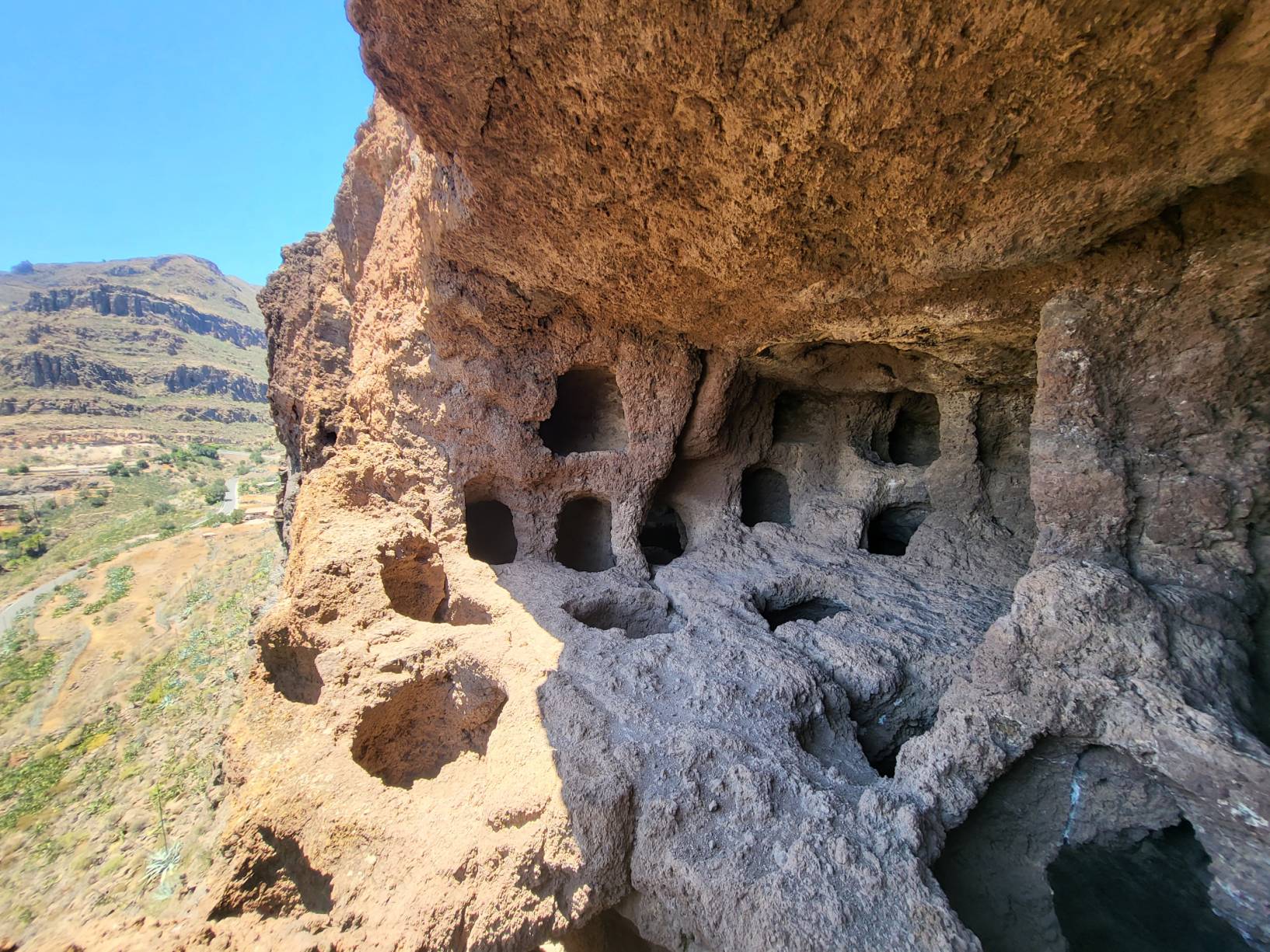 Secret caves in Gran Canaria